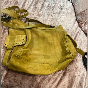 Free people leather bag